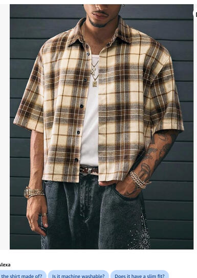 Boxy fit shirt